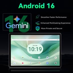 SnelShoppen - 10.1 Inch Android Tablet met 12GB RAM, 128GB Opslag, 5000mAh Batterij, 1280 x 800 Touchscreen, Bluetooth/WiFi, Inclusief Hoes, Toetsenbo — thumbnail 2