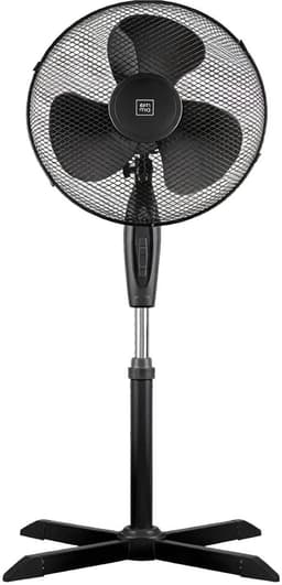 Celestul Vloerventilator – Staande Ventilator met Oscillatie – In Hoogte Verstelbaar – 3 Snelheden – Energiezuinige Motor – Krachtige Koeling – Zwart — thumbnail 1