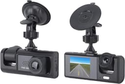 SnelShoppen - Dual Dash Cam Voor en Achter Camera 1080P HD Auto Recorder met 3IN Scherm, Parkeerbewaking, Loopopname, G-Sensor, Nachtzicht Dashboard C — thumbnail 1
