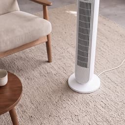 Kiwi Torenventilator - Ventilator Staand 45W - KFAN 7429 - Wit — thumbnail 4
