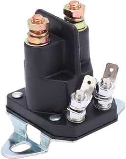 Startrelais 12V - Vervanging Solenoïde - Grasmaaier Relais - Metalen/ABS Constructie - Compatibel met Ariens/Gilson Tractor — thumbnail 1