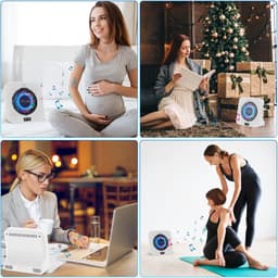 Multifunctionele Bluetooth-cd-speler - CD-speler met FM-radio - 5 Modi: CD, Bluetooth, FM, USB en AUX - Bluetooth-zender en -ontvanger - 2 HiFi-luidsprekers - Slaaptimer van 30–180 Minuten - Voor Thuis, Luisterboeken en Taalstudie — thumbnail 4