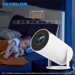Mini-projector - Draagbaar - 4K Ondersteuning - Wifi 6 - Voor Thuisgebruik — thumbnail 5