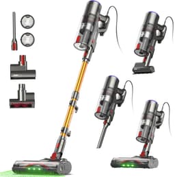 Steelstofzuiger met Snoer – 65 kPa Zuigkracht – 600W – 7m Snoer – HEPA Filter – 1,5L – 1,3 kg — thumbnail 1