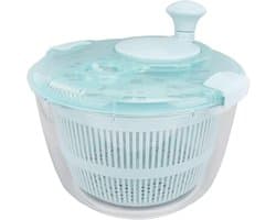Saladespinner - Groentewasmachine - Verse Salades Maken - Eenvoudige Bediening - 5 Liter - Meerblauw