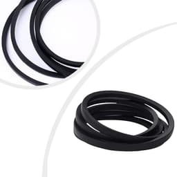 Grasmaaier aandrijfriem - Vervangende riem - Gazononderhoud - Duurzame rubberconstructie - 1/2 "x 146" - Zwart — thumbnail 3