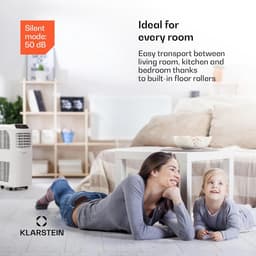 Mobiele Airco - Koeler Ventilator - Ruimte Koelen - 3-in-1 Functie - Tot 65m³ - Wit — thumbnail 4