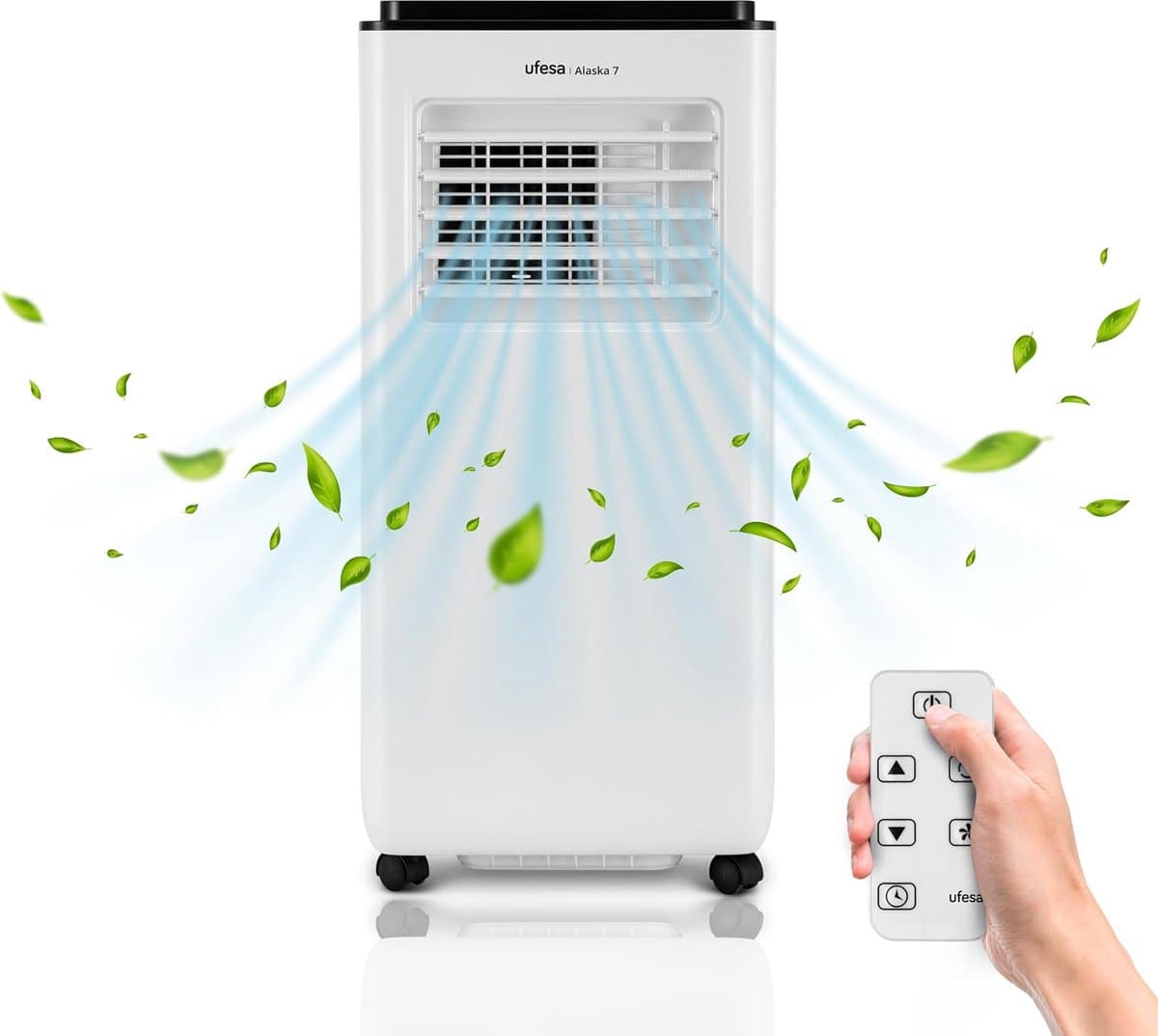 Mobiele Airconditioner - Airco Ventilator - Ruimte Koelen - 3-in-1 Functie - 12 m² - Wit — afbeelding 1
