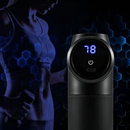 Massagepistool Voor Diepe Weefselmassage - 32 Versnellingen 8 Koppen - Elektrische Spiermassage - Massageapparaat Voor Pijnverlichting — thumbnail 3