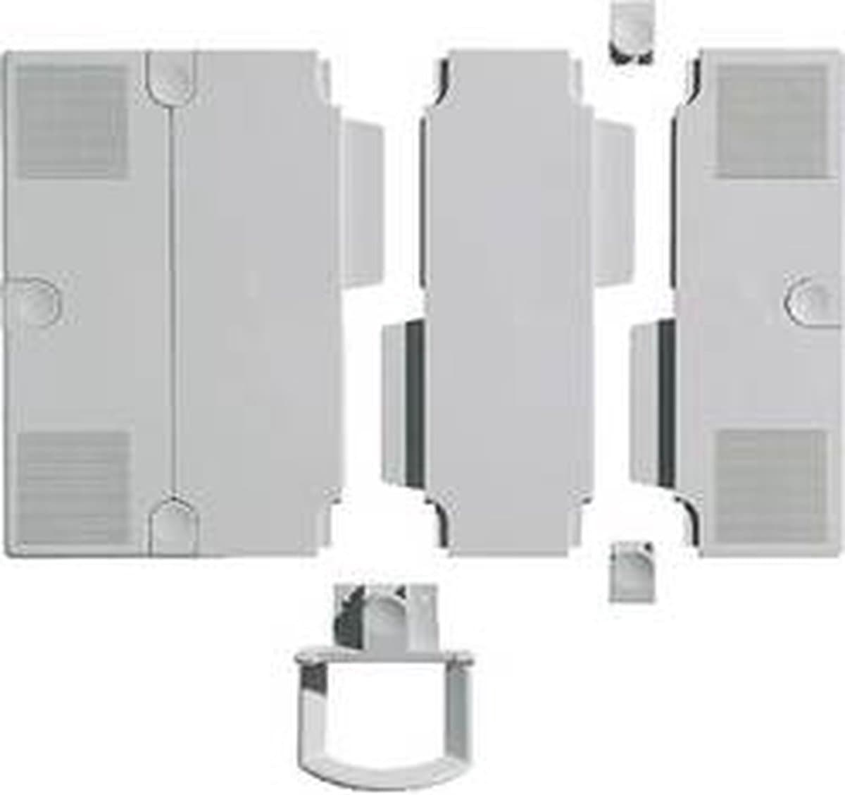 Novus Office 7950902000 Telefoonzwenkarm uitbreidingsplaat Lichtgrijs 2 stuk(s) — afbeelding 1