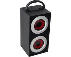 SoundLogic Draagbare Speaker - Stereo - 2 Speakeruitgangen - in Hout