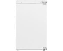 Inventum IKK0882D 88 cm stille energiezuinige inbouw koeler - Koelkast - Superkoelen - Deuralarm - Vakantiestand - 126 liter - Vershoudlade - Deur op deur - Wit