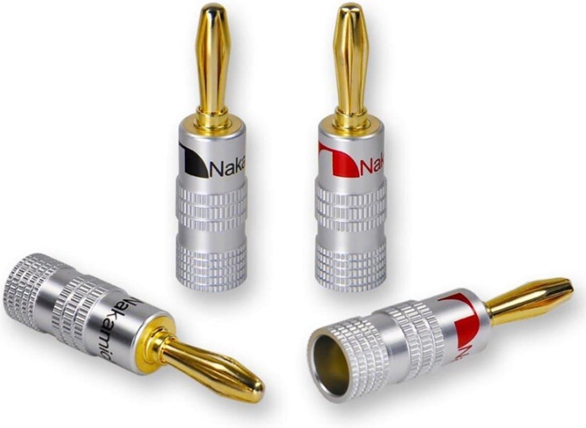 Nakamichi Banaan Stekker Home entertainment - Accessoires - 24 Stuks — afbeelding 1