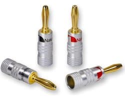 Nakamichi Banaan Stekker Home entertainment - Accessoires - 24 Stuks
