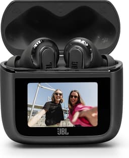 JBL Tour Pro 3 - Draadloze Oortjes met Noise Cancelling - True Wireless Bluetooth - Hi-Res Audio (LDAC) - Smart Case met Touchscreen - 50 uur - Zwart — thumbnail 4