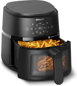Philips 2000 Series Airfryer - NA210/00 - Kijkvenster - RapidAir - 3.2L - Tot 3 Personen - Zwart — thumbnail 9
