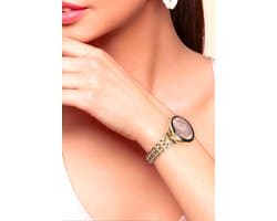 Smart Horloge Lyra Medium Mesh Goud