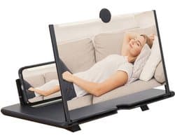Mobiele Telefoon Scherm Vergrootglas 14 inch - Opvouwbare Standaard Voor Film en Video - Universele Smartphone Versterker — afbeelding 1