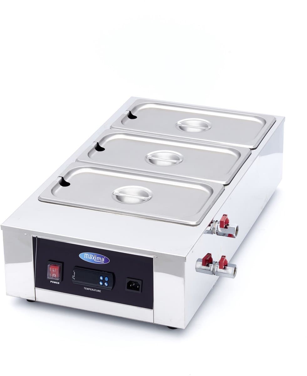 Chocoladesmelter - 3 x 1/3 GN 10 cm — afbeelding 1