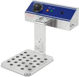 Professionele Elektrische Friteuse 2x 10L - Koude Zone, 6000W, Roestvrij Staal, Temperatuur 50-200°C, Gemakkelijk Schoon te Maken — thumbnail 4