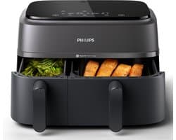 Philips 3000 series NA350/00 Airfryer met twee manden uit de 3000-serie