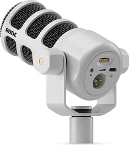 RØDE PodMic USB – Wit – Dynamische Podcastmicrofoon — thumbnail 4