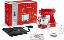 SMEG SMF43RDEU - Keukenmachine - Rood - 800 W - Full Color - Gourmet Edition — thumbnail 1