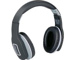 Grundig Bluetooth Koptelefoon - Hoofdtelefoon Draadloos - Over Ear Koptelefoon met 5 Uur Afspeeltijd - Draadloze Koptelefoon met Microfoon - Incl. Audio kabel 3.5mm en USB-C Oplaadkabel