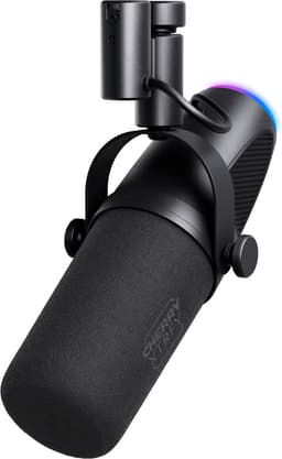 CHERRY XTRFY Ngale X - Microfoon - USB & XLR - Dynamisch - RGB - 2m Kabel - Zwart — thumbnail 4