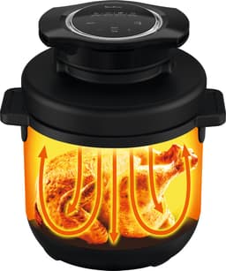 Tefal Turbo Cuisine & Fry CY7788 - Multicooker - Airfryer - 7L - One-Touch Programs — thumbnail 3