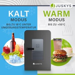 Compacte 2-in-1 Mini-koelkast 15L – Koel en verwarm voor thuis, kantoor en camping — thumbnail 4