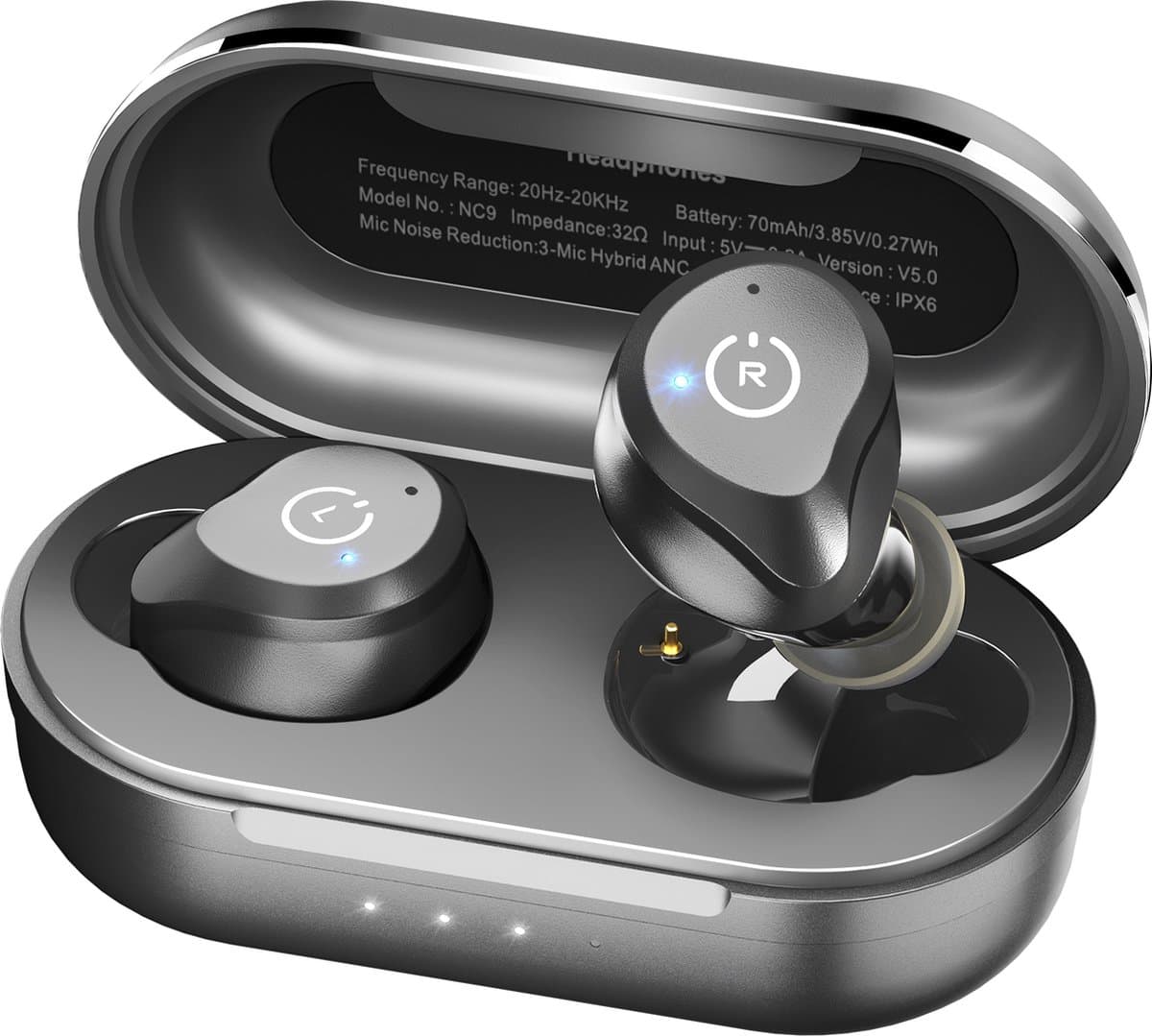Tozo NC9 - Draadloze oordopjes - Bluetooth oordopjes - Noise Cancelling — afbeelding 1