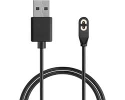 kwmobile USB-oplaadkabel geschikt voor AfterShokz Aeropex AS800 / OpenComm ASC100SG kabel - Laadkabel voor smartwatch - in zwart