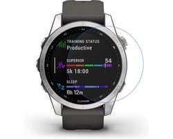 Strap-it Screen protector glas - beschermend glasplaatje geschikt voor de grotere Garmin Fenix 7x (51mm)