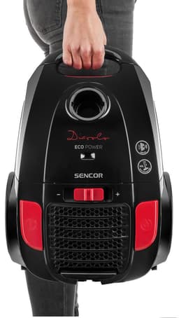 Sencor SVC 6001BK - Stofzuiger - 700W - HEPA-filter - XXL telescopische buis - Zwart/rood — thumbnail 3
