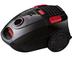 Sencor SVC 6001BK - Stofzuiger - 700W - HEPA-filter - XXL telescopische buis - Zwart/rood