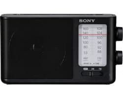 Sony ICF-506 Transistorradio FM - Zwart