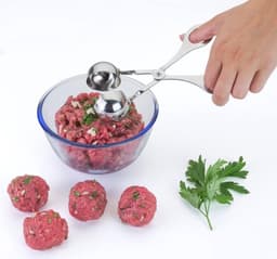 Metaltex Tang voor Gehaktballen 17.5x6.5x4 cm RVS — thumbnail 2
