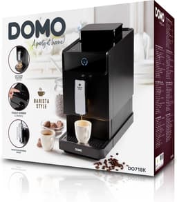 DOMO DO718K Volautomatische Espressomachine - Koffiemachine met Bonen - Zwart — thumbnail 5