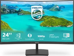 Philips 241E1SCA - Full HD Curved Monitor - 24 Inch — thumbnail 1