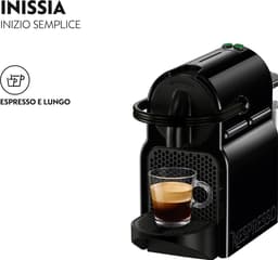Nespresso De'Longhi Inissia EN 80 BAE Koffiemachine - Zwart — thumbnail 5