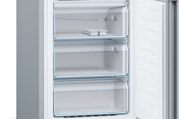 combi koelkast 60cm 324l RVS nofrost - bosch - kgn36vled — thumbnail 3