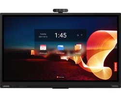Lenovo ThinkVision T65 computer monitor 165,1 cm (65") 3840 x 2160 Pixels 4K Ultra HD LED Touchscreen Zwart