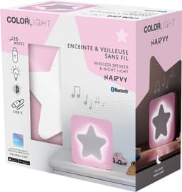 Bigben Colorlight Neon Bluetooth Speaker - Ster — thumbnail 2