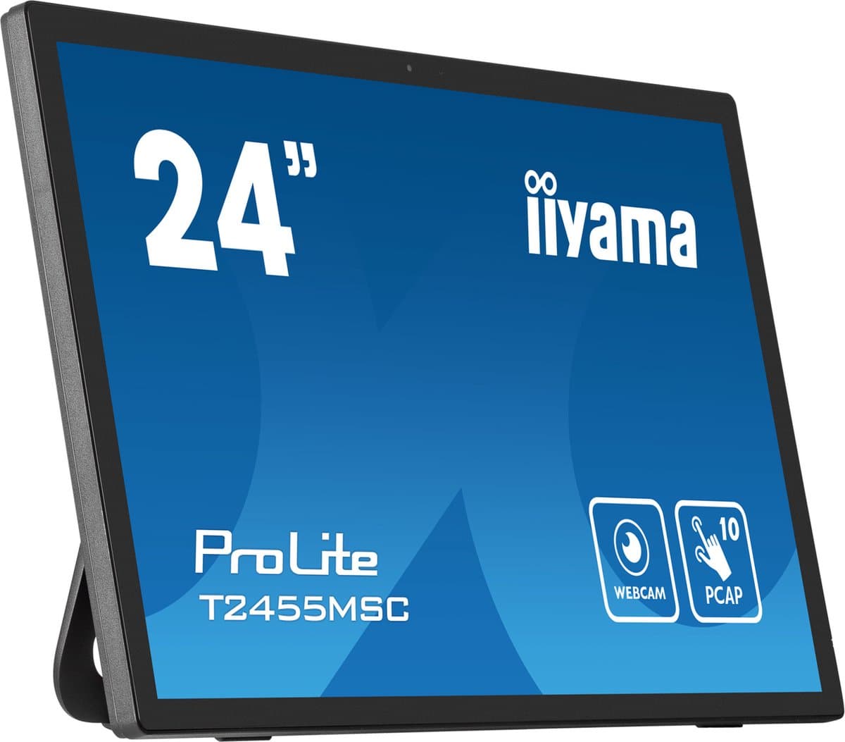 iiyama ProLite T2455MSC-B1 - 24 Inch - IPS - Full HD - 10 punts touch — afbeelding 1