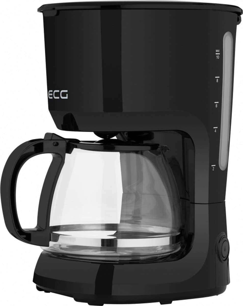 ECG KP 2116 Easy - Koffiezetapparaat - 10 kopjes - 1,25 l - Zwart - 750 W — afbeelding 1