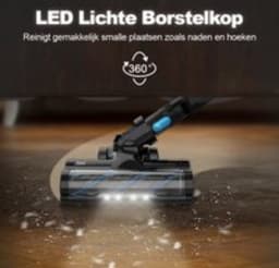 Vlekkenreiniger Meerdere Opzetstukken – met Led Verlichting – 6 In 1 Stofzuiger - Hoge Kwaliteit — thumbnail 5