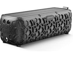 4smarts Endless Summer Bluetooth Speaker met Zonnepaneel en Lamp Zwart