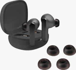 kwmobile 6x cover voor in-ear oortjes geschikt voor JBL Live Pro 2 TWS - Vervangende oordopjes in poederroze — thumbnail 4