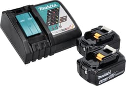 Makita DLM 330 RM2 accugrasmaaier 18 V 33 cm 30 l + 2x accu 4.0 Ah + lader — thumbnail 3